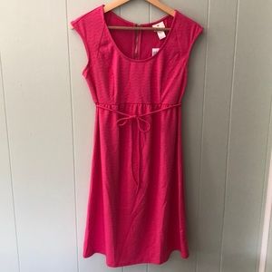 NWT! Bright Pink Dress by Two Hearts Maternity - S